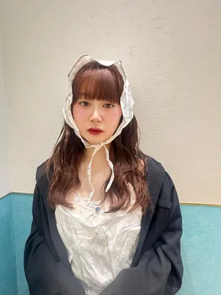 パーマ ボブ ミニボブ 透明感カラー颯空🎀のヘアスタイル