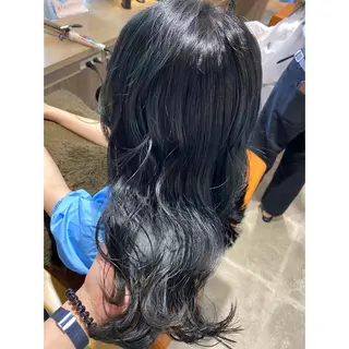 カラー 🐻結んで可愛い hair EMI🐻のヘアスタイル