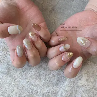 ネイル AERA nail shino🐱⸝꙳のネイルデザイン