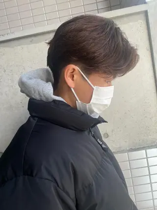 パーマ メンズ 大阪美容師 井上智博のヘアスタイル