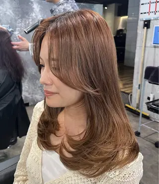 ロング 似合わせhair🌷 momoのヘアスタイル