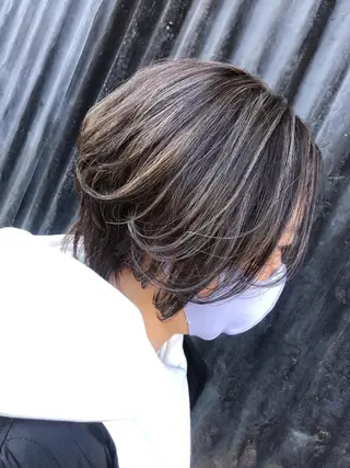 ショート カラー YAP！HAIR トコツメアヤノのヘアスタイル