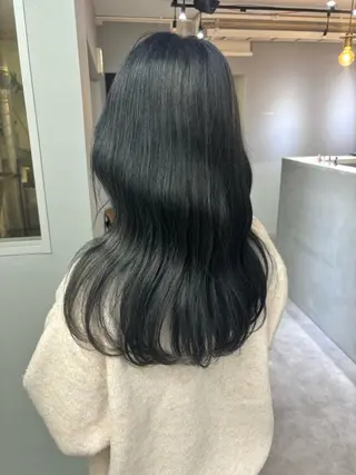 ロング カラー きよはらちさき🍑 柔らかカラー🌱🫧のヘアスタイル