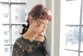 セミロング カラー 韓国ヘア/ 髪質改善特化谷名勇輝のヘアスタイル