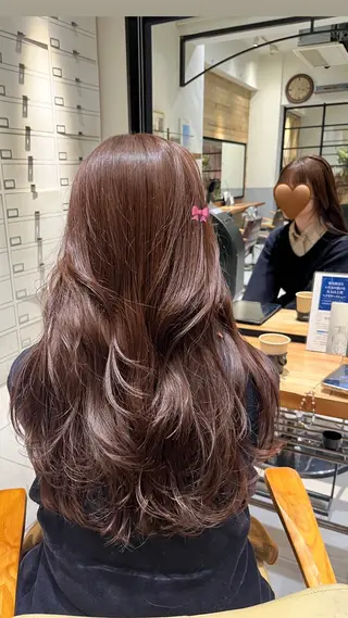 ロング スタジオノル パーマ🌀あやなのヘアスタイル