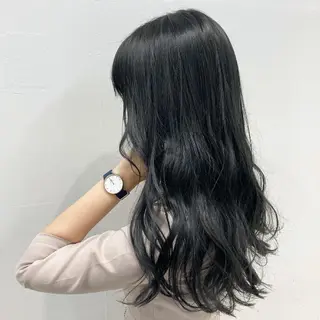 ロング カラー 💖ブリーチなし透明 感💖ASAHIのヘアスタイル