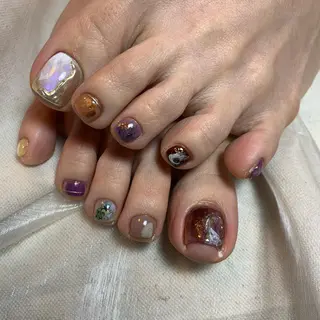ネイル 里見 麗のネイルデザイン