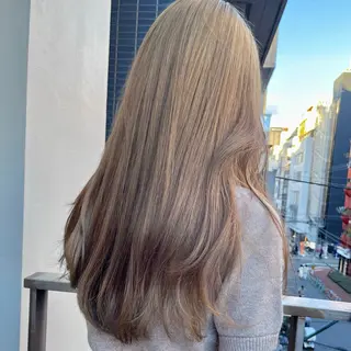 ロング カラー ERNEST OSAKA所属・堺 鳳 ママ美容師 yukariのヘアスタイル