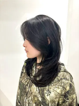 セミロング うる艶カラー ✨🧸KOTAROのヘアスタイル