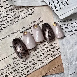 ネイル ⭐︎休業中の練習⭐︎ JNA認定講師髙橋のネイルデザイン