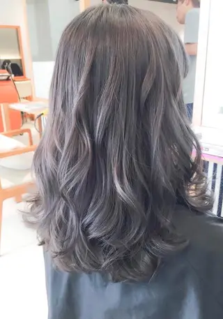 ミディアム カラー Days 透明感カラーのヘアスタイル