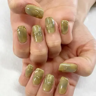 ネイル 東 千夏のネイルデザイン