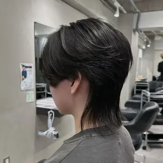 パーマ メンズ シャドウ🐾✖️ 波巻き🌊/AOIのヘアスタイル