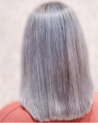 セミロング カラー ケアブリーチ /髪質 改善/古橋圭史郎のヘアスタイル