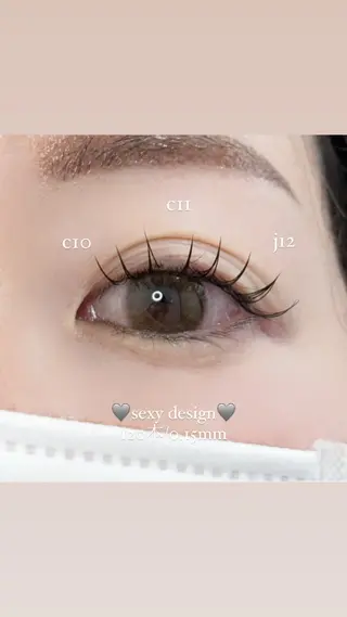 マツエク・マツパ li aile manaha♡のマツエク・マツパデザイン