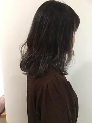 ミディアム 透明感/レイヤー🎀 春カラー/エリコ🌈のヘアスタイル