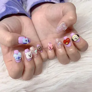 ネイル AERA nail shino🐱⸝꙳のネイルデザイン