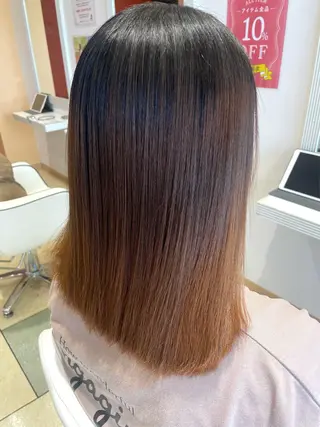 セミロング 【史上最高】口コミ No.1/ナツキのヘアスタイル