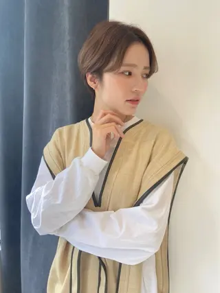 ショート カラー ✨モデルさん募集中✨ サギヤタクミのヘアスタイル