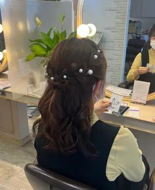 ヘアアレンジ KEEN.渋沢/ 横溝小夏のヘアスタイル