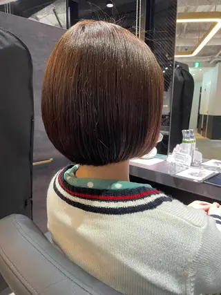 ショート カラー ショート/脱白髪染め ☆宇﨑悠実のヘアスタイル