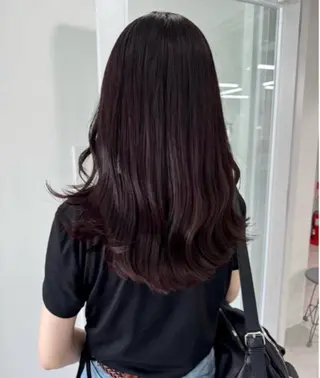 ロング miku/ラベンダー 透明感カラー🪻❤︎のヘアスタイル