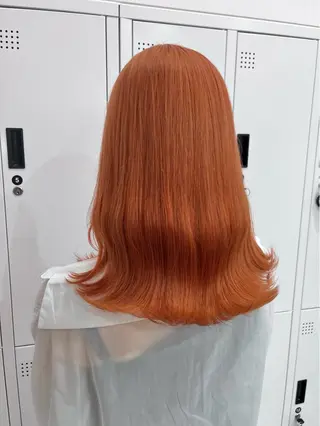 ロング カラー 𝐠𝐢𝐫𝐥𝐲 𝐦𝐨𝐝𝐞🖤のヘアスタイル