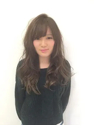 ロング カラー ハイトーン×髪質改善 KENTAのヘアスタイル
