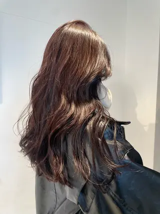 ロング カラー mod'shair  銀座所属・北山 夢菜のヘアスタイル