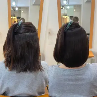 ミディアム パーマ 蒲田TSUJINO/ 縮毛矯正/髪質改善のヘアスタイル