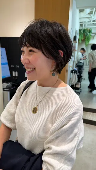 ショート 似合わせショート広瀬 和輝のヘアスタイル