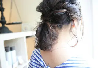 ヘアアレンジ カラー ミディアム 新生活応援★半額/ 25歳以下　“内間”のヘアスタイル