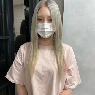 ロング メンズ多数⚡ブリーチ 特化💚Acchonのヘアスタイル