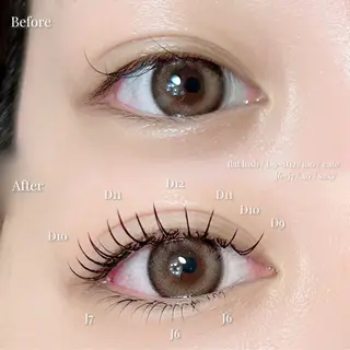 マツエク・マツパ 【Pu'uwai】 ricoのマツエク・マツパデザイン