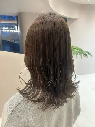 ミディアム 浅倉栞 /透明感カラーのヘアスタイル