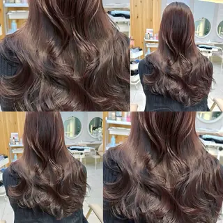 セミロング カラー 🇰🇷韓国風くびれ ヘア🇰🇷中村優大のヘアスタイル