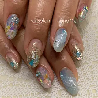 ネイル nonaMe 森のネイルデザイン