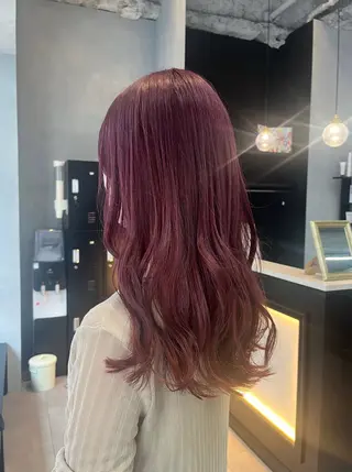 カラー 🦩レイヤー|透明感 カラー🦩makoのヘアスタイル