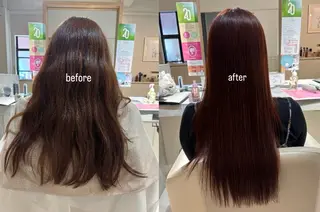 ロング 八木 聖華のヘアスタイル