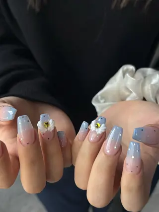 ネイル 【Zina京都駅前】 きぬがわ らむのネイルデザイン