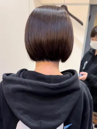 ショート 前田 加奈子のヘアスタイル