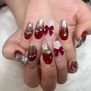 ネイル 🍄Rina🍄 韓国風ネイルのネイルデザイン