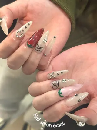ネイル éclat ⸝꙳.⋆ 栄｜矢場町のネイルデザイン