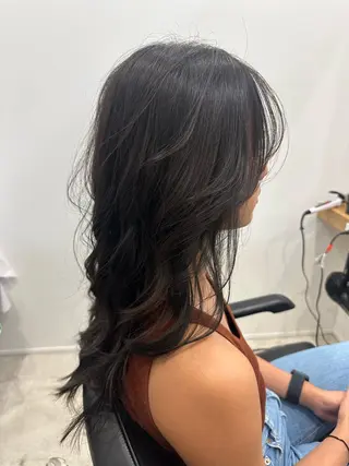 セミロング レイヤー/ナチュラル 💐nao.のヘアスタイル