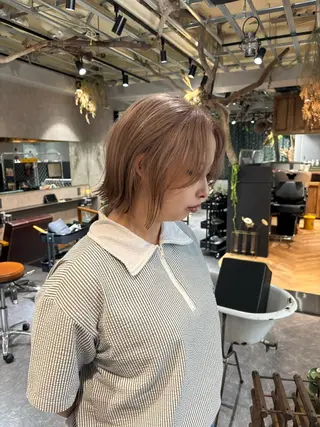 ショート カラー ravens代表 ヒロムのヘアスタイル