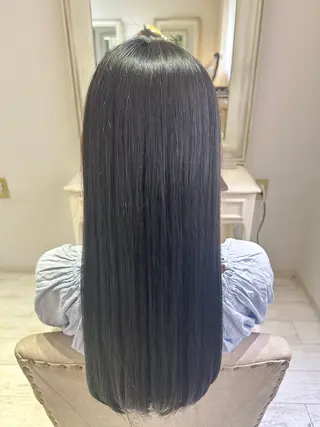 ロング パーマ 久保 響香のヘアスタイル