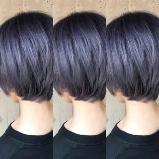 ショート カラー 小島 侑衣のヘアスタイル