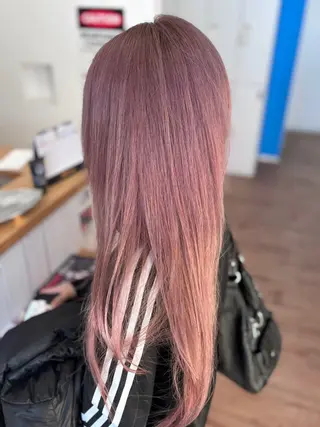 ロング カラー 永井大樹✨ 透明感カラー✨のヘアスタイル