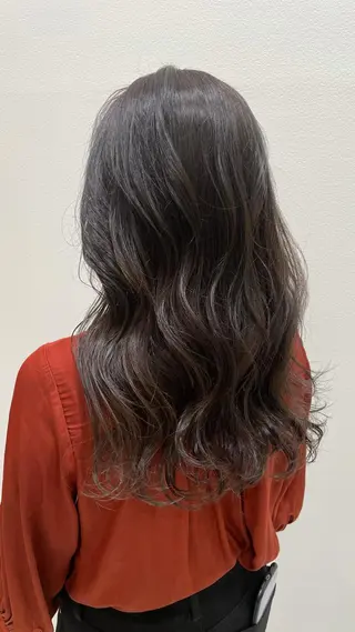 ロング パーマモデル募集🌈 森脇帆南のヘアスタイル