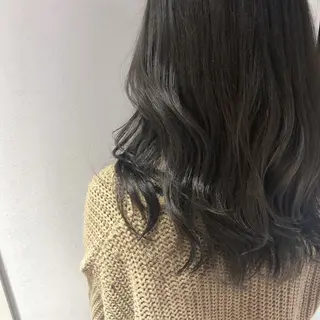 セミロング カラー 韓国風ヘア 🇰🇷清水しいなのヘアスタイル